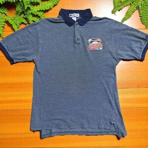Russell Athletic Vintage 2000 MLB All Star Game Atlanta Polo Shirt Blue Mens L